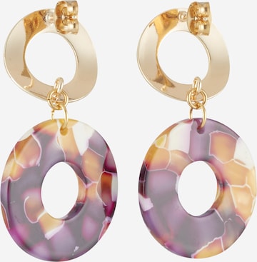 Boucles d'oreilles Fräulein Wunder en violet