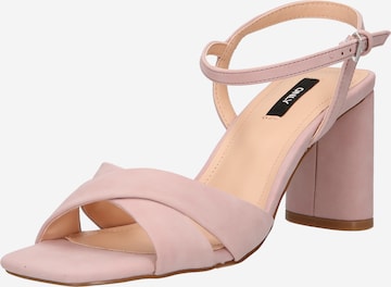 ONLY Strap Sandals 'AVA' in Pink: front