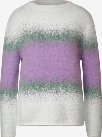 Pull-over STREET ONE en violet : devant