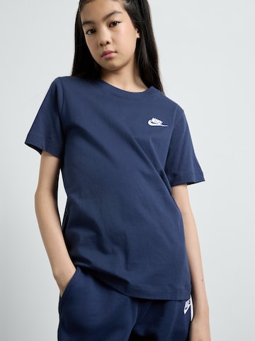 Nike Sportswear - Camisola 'FUTURA' em azul: frente