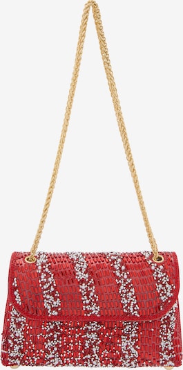 Rankinė ant peties iš NAEMI, spalva – raudona / balta, Prekių apžvalga