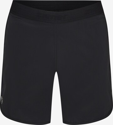 ZIENER Regular Workout Pants 'NESKA X-GEL' in Black: front