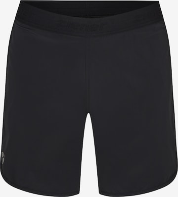 ZIENER Regular Workout Pants 'NESKA X-GEL' in Black: front