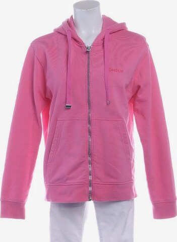 Dondup Sweatshirt & Zip-Up Hoodie in S in Pink: front