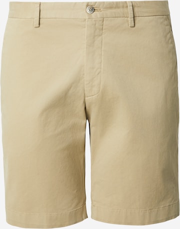 ruda Hackett London „Chino“ stiliaus kelnės: priekis