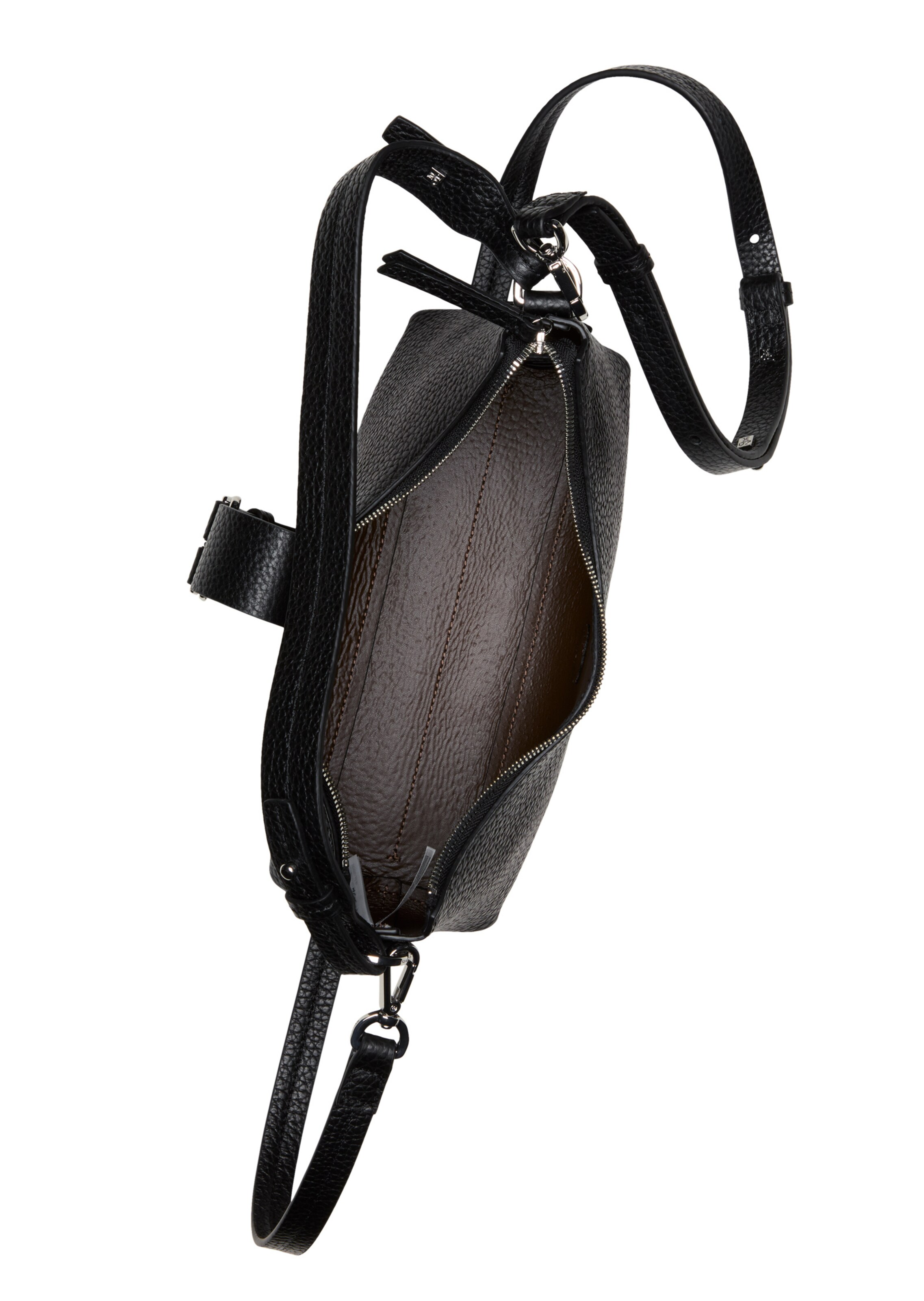 Marc O'Polo Schultertasche 'Binna' in Schwarz