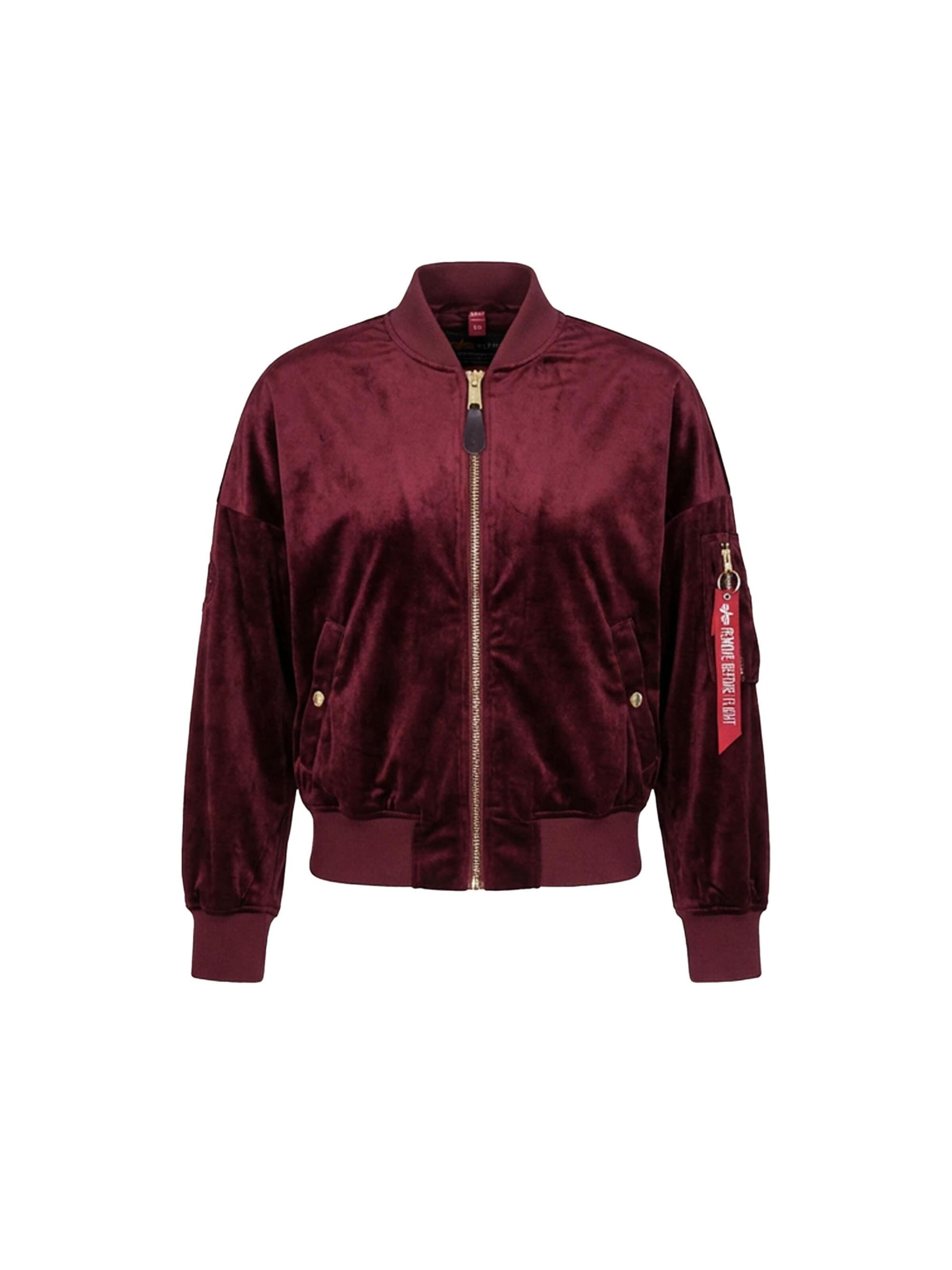 ALPHA INDUSTRIES Übergangsjacke‌‌‌ in Rot: Vorderseite