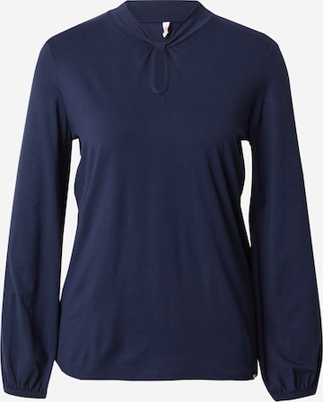 Blutsgeschwister Shirt 'Oh my Knot' in Blue: front