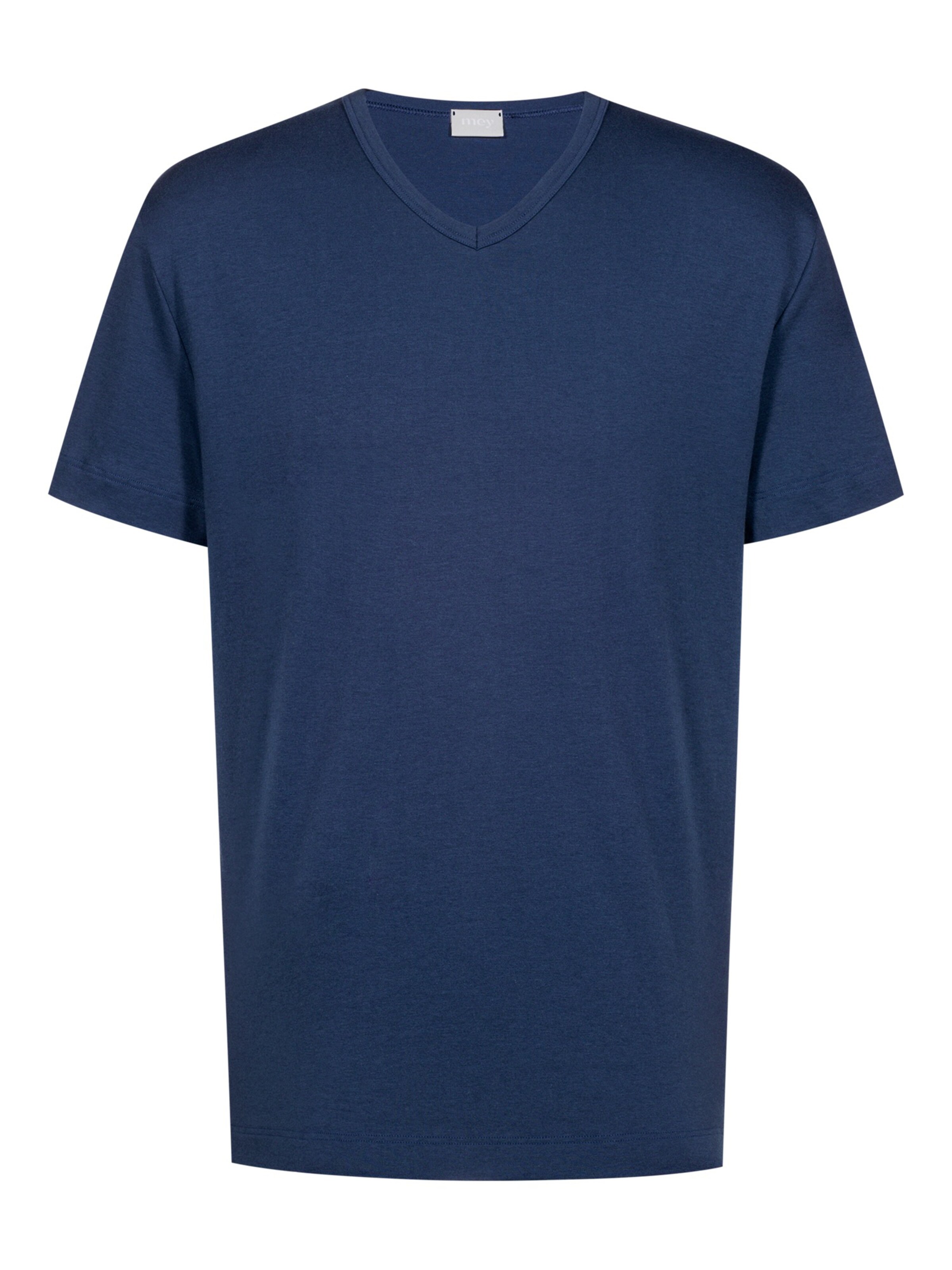 Mey Shirt 'Solid Night' in Blauw: voorkant