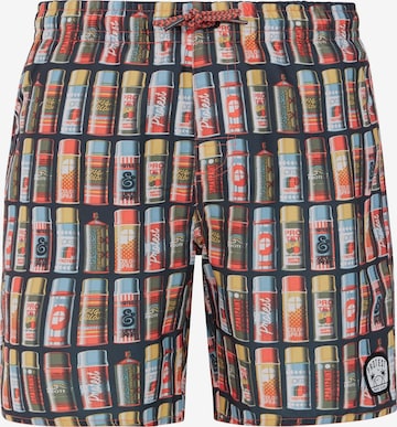 PROTEST Badeshorts 'PRTOSCAR JR' in Orange: Vorderseite