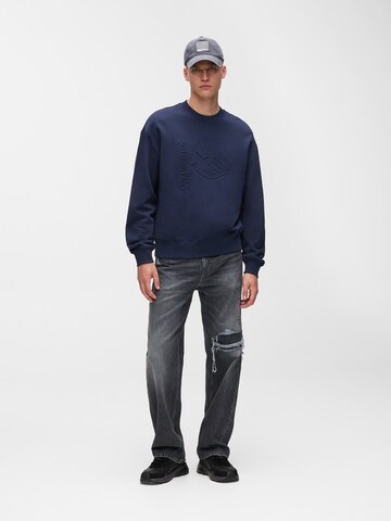 juoda KARL LAGERFELD JEANS Megztinis be užsegimo