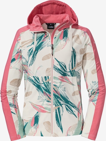 Veste en polaire fonctionnelle 'Locarno' Schöffel en mélange de couleurs : devant