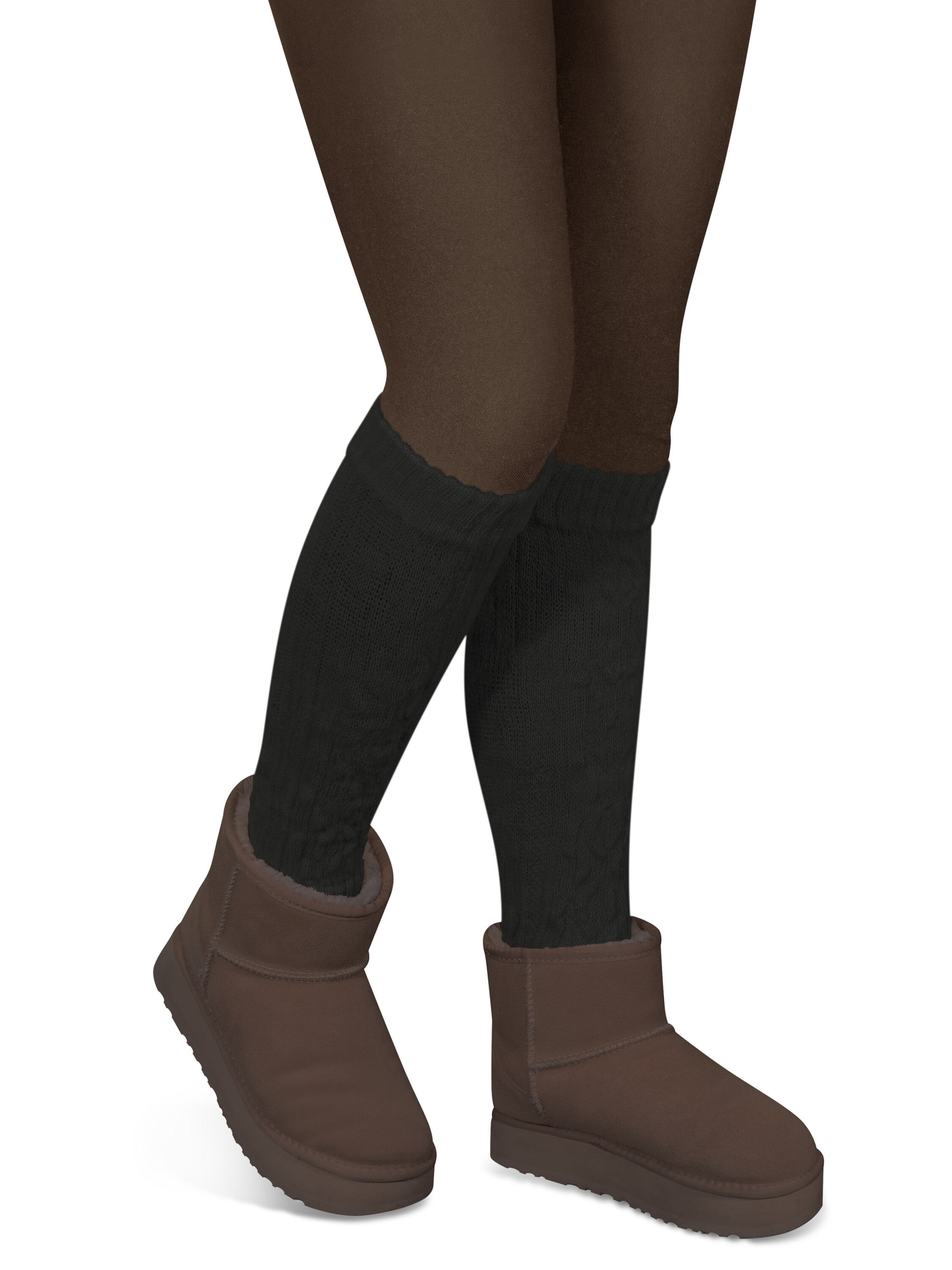 Manchettes normani en beige