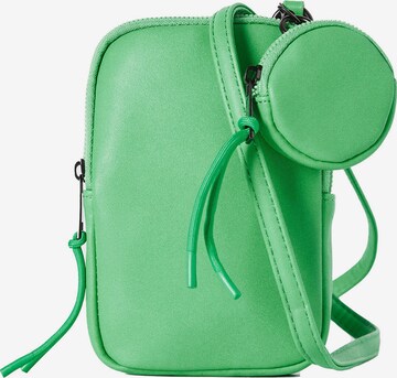 Bershka Crossbody bag in Green: front