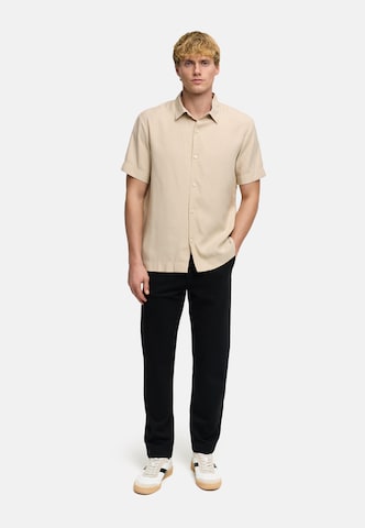 Coupe regular Chemise 'Eckdahl' Kronstadt en marron