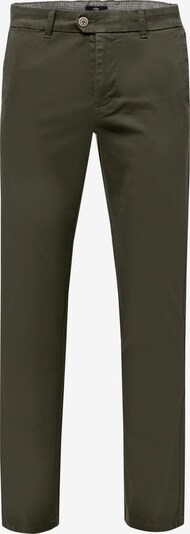 FYNCH-HATTON Hose in dunkelgrün, Produktansicht