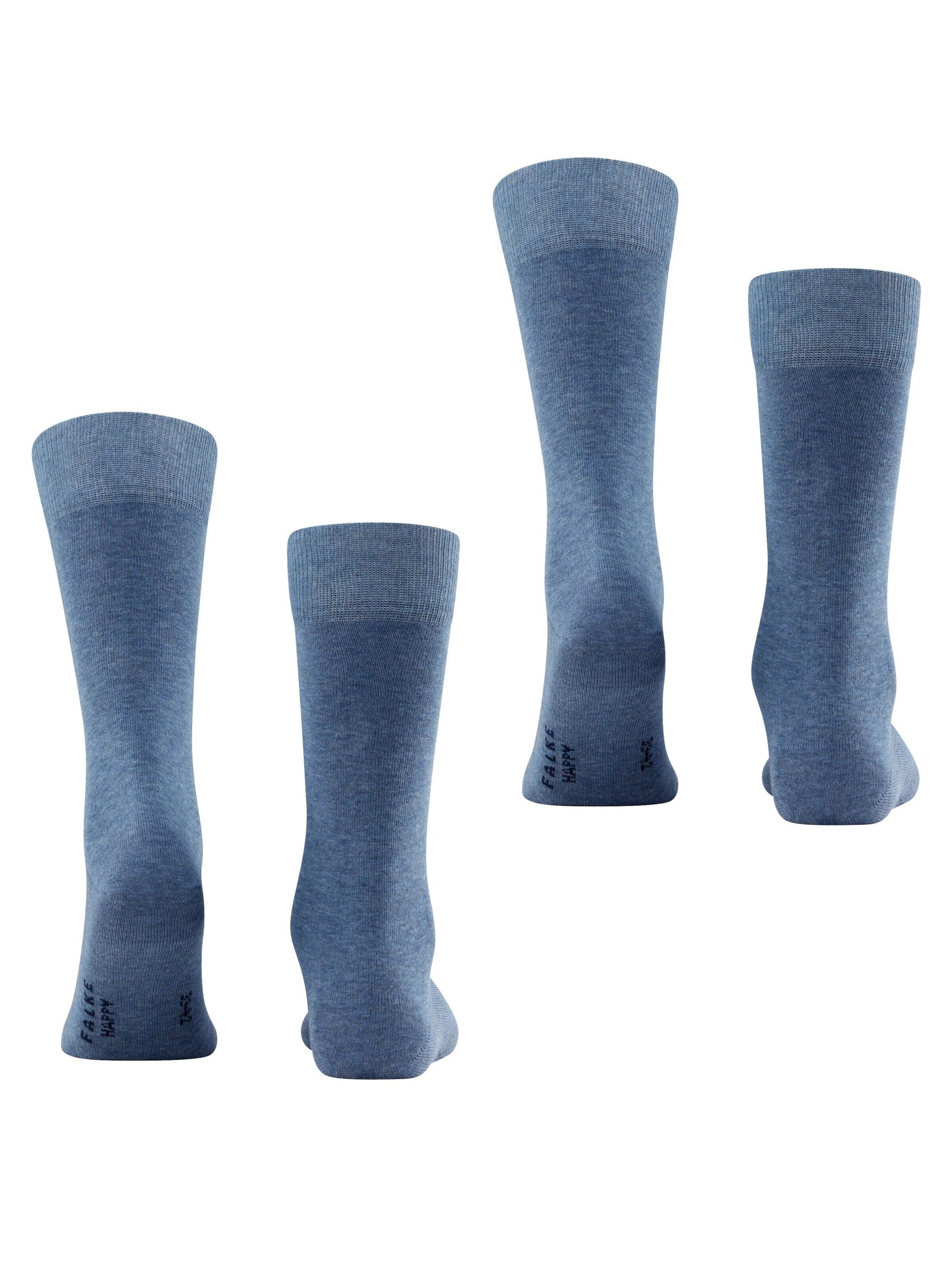 FALKE Socks 'Happy 2-Pack' in Blue