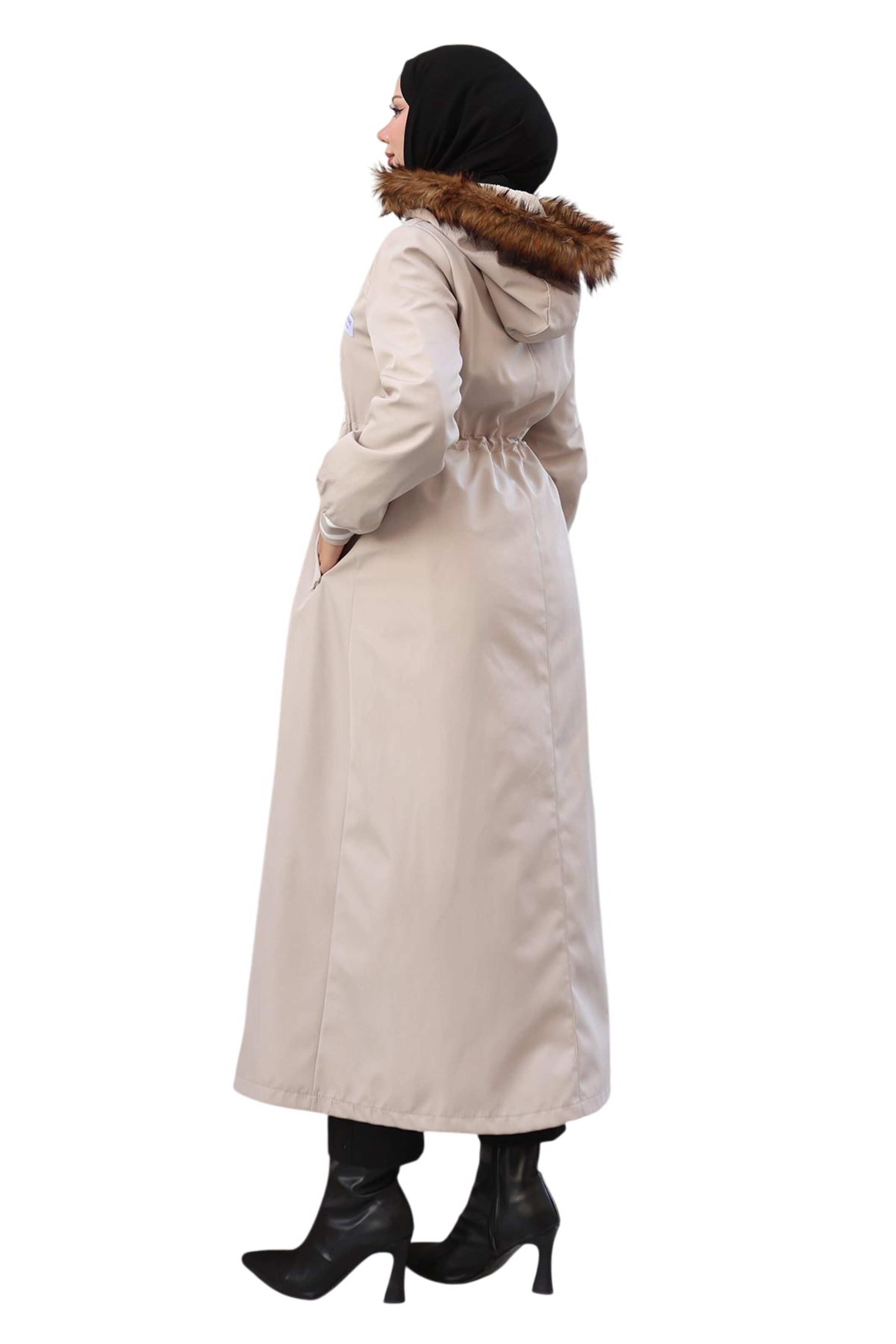 MODAMIHRAM Winterparka in Beige