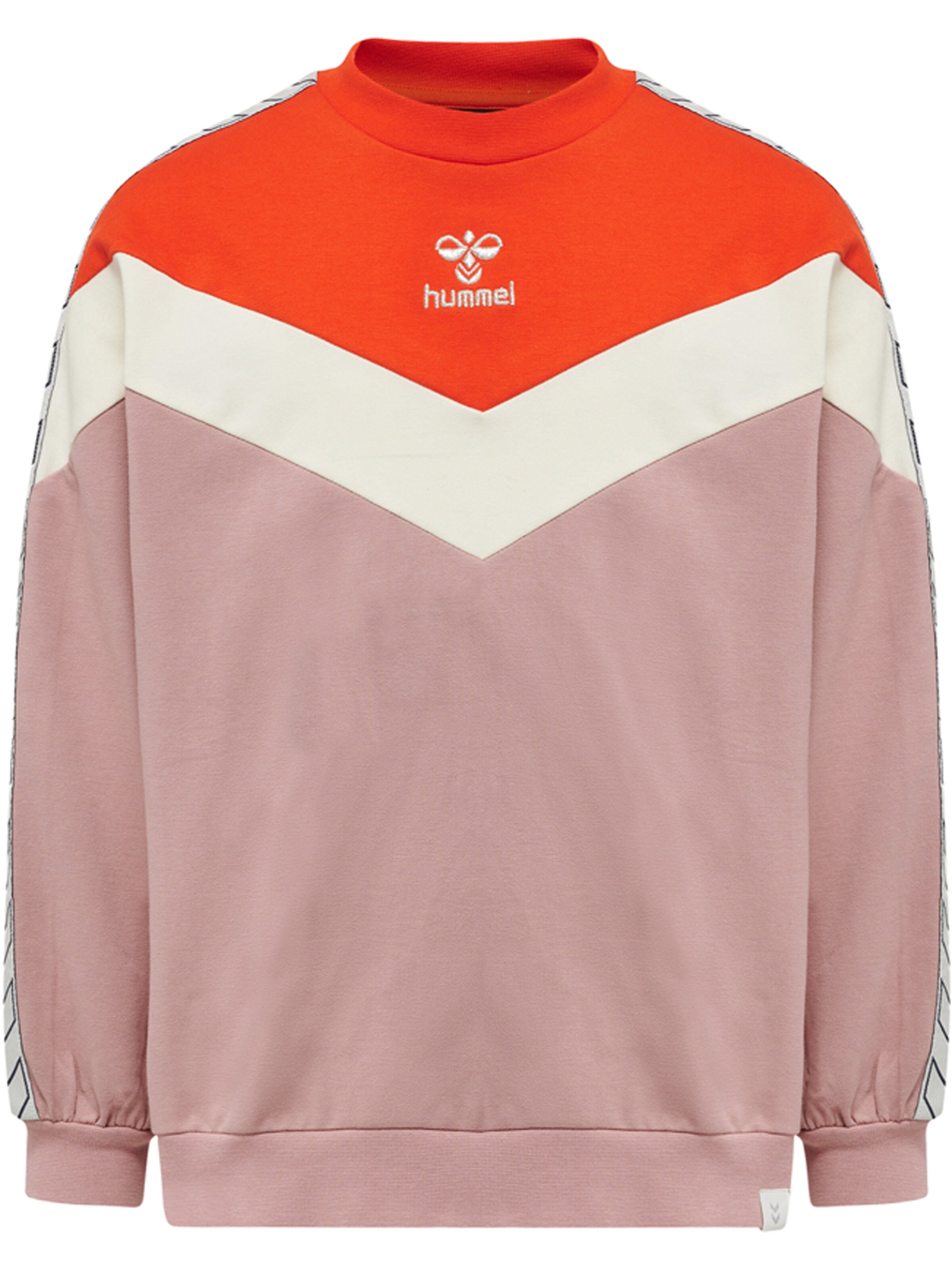 Hummel Sweatshirt 'ALVILDA' in Roze: voorkant
