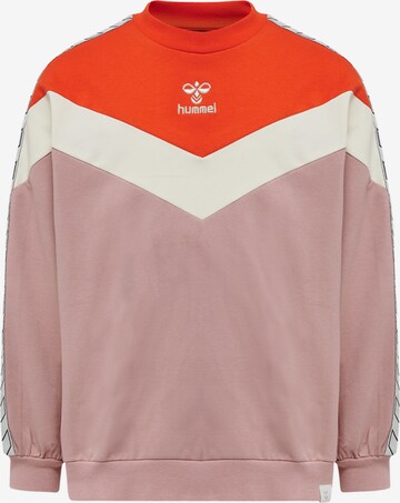 Sweat-shirt 'ALVILDA' Hummel en rose : devant