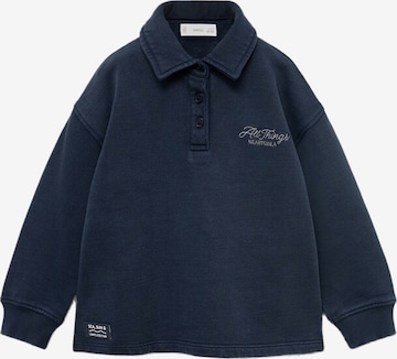 MANGO KIDS Collegepaita 'THINGS' värissä sininen: etupuoli