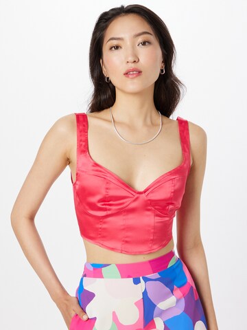 Nasty Gal Overdel i pink: forside