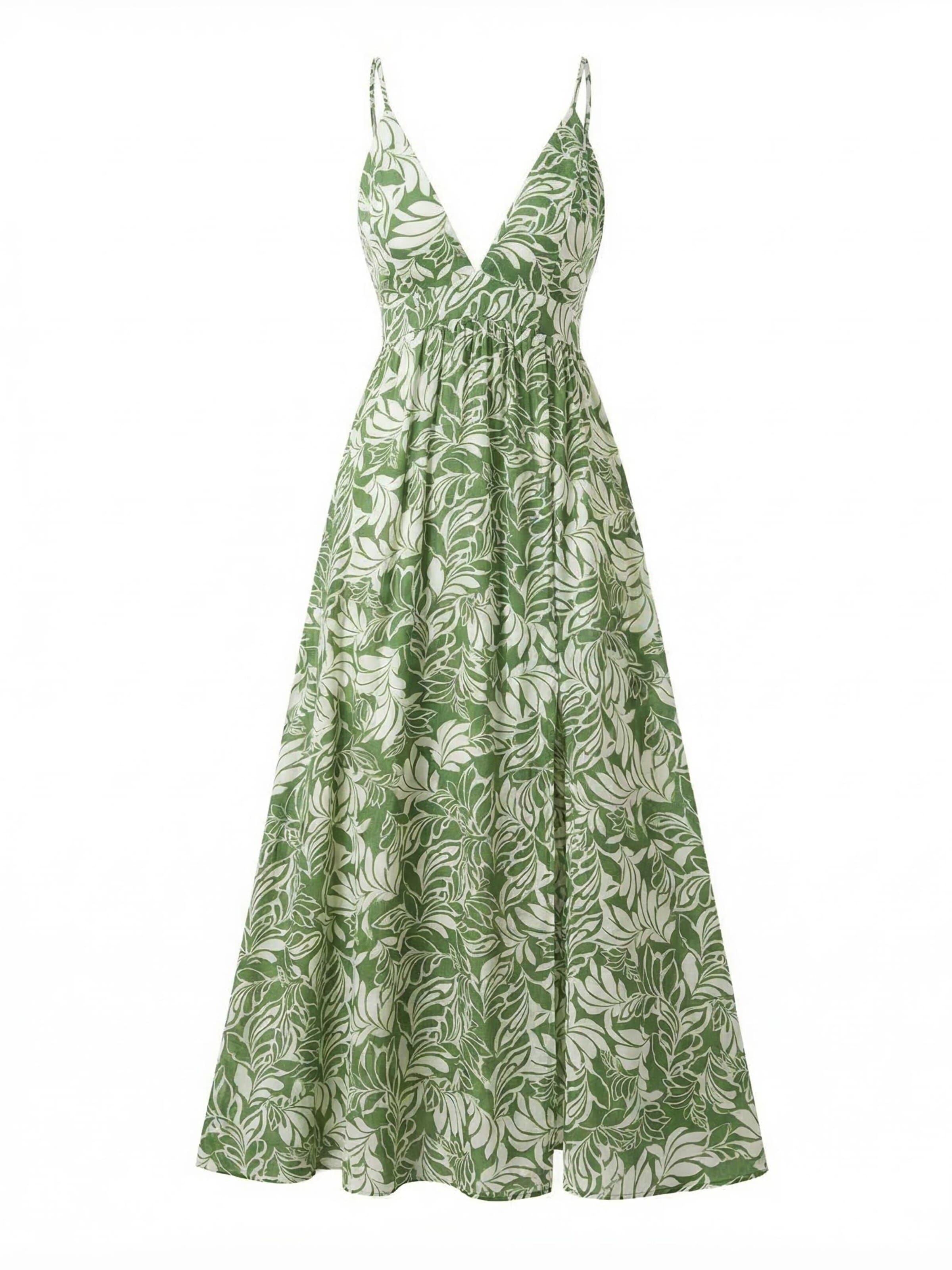 Cupshe Beach Dress in 36 in Green, Item view