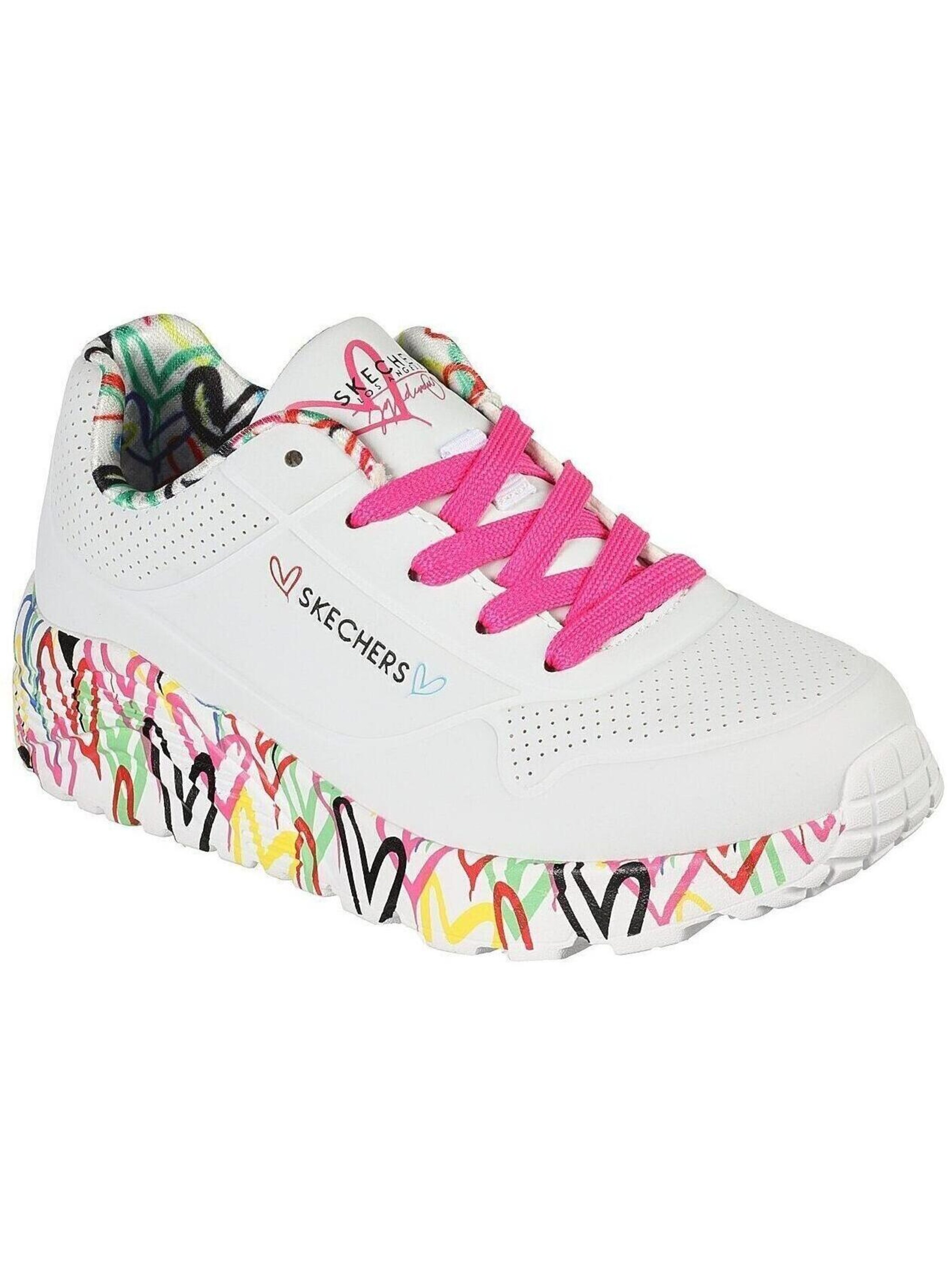 Scarpa sportiva 'Skechers Uno Lite - Lovely Luv' di SKECHERS in bianco