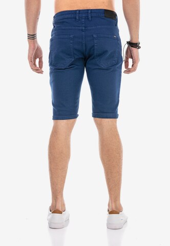 Redbridge Regular Chinoshort 'Rayleigh' in Blau