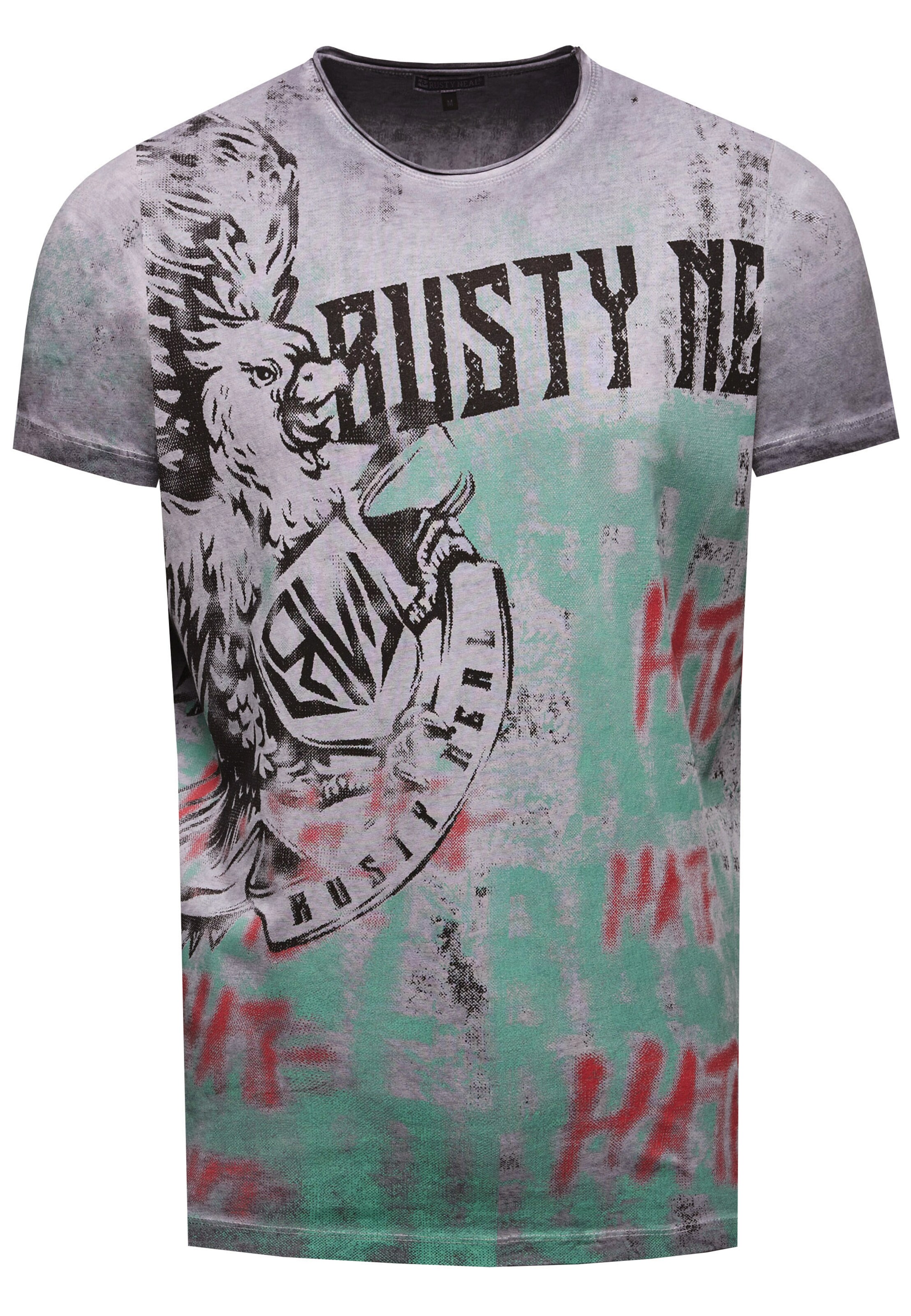 Rusty Neal Shirt in Grey: front