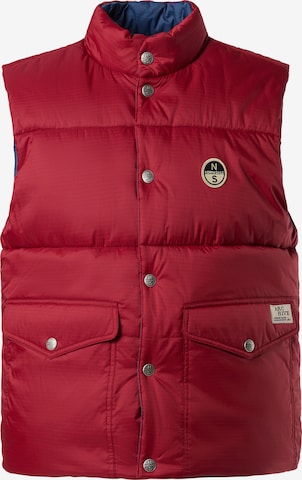 North Sails Weste in Rot: Vorderseite