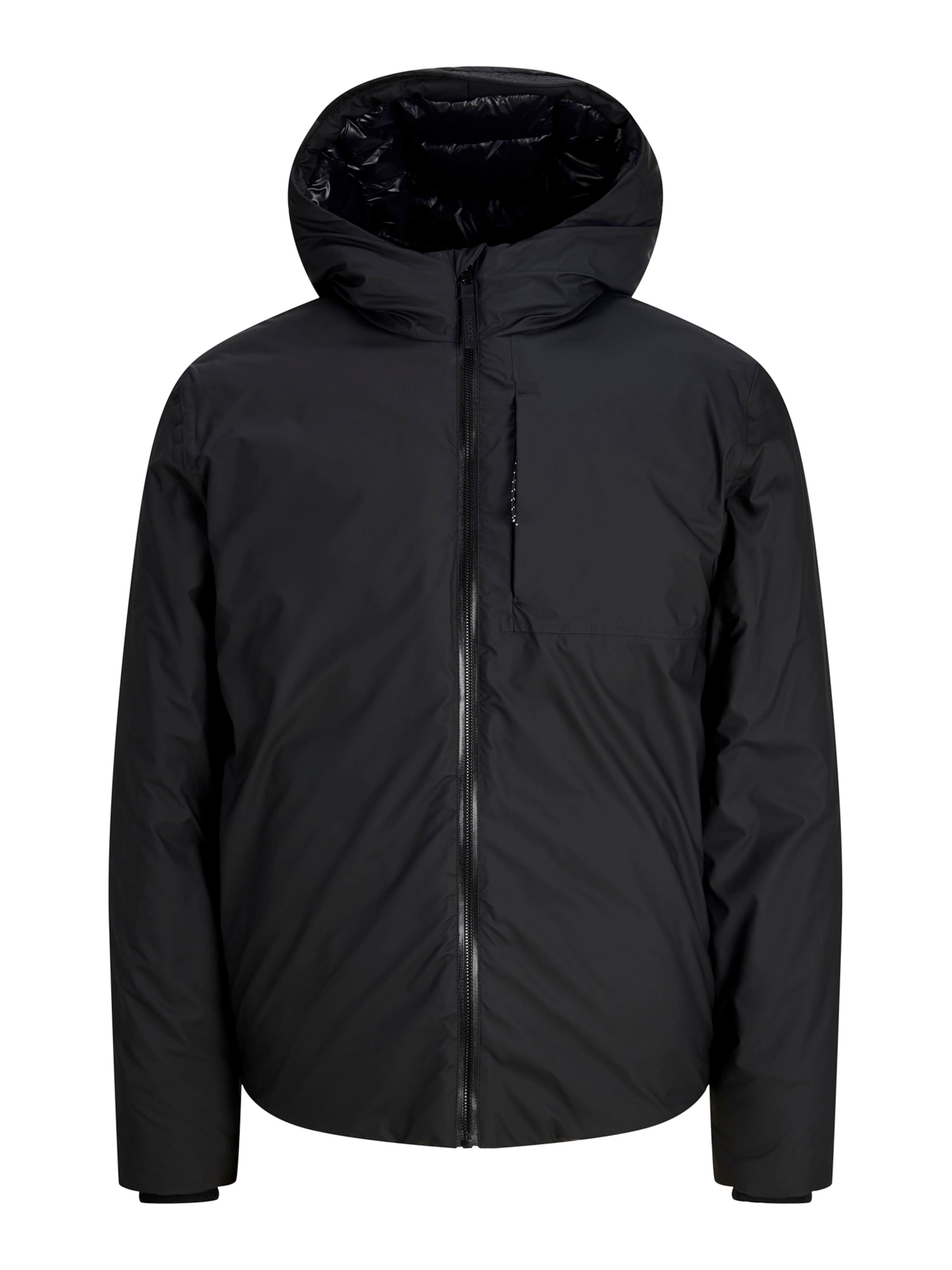 Jack & Jones Junior Between-Season Jacket 'JCOCLUB' in Black: front