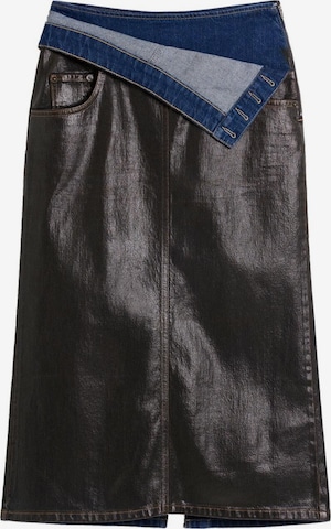 DesigualSuknja - smeđa boja: prednji dio