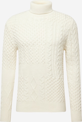 Matinique Sweater in White: front