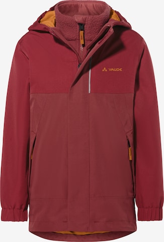 VAUDE Outdoor jacket 'Caprea' in Red: front