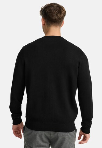 INDICODE JEANS Knit cardigan 'Laos' in Black