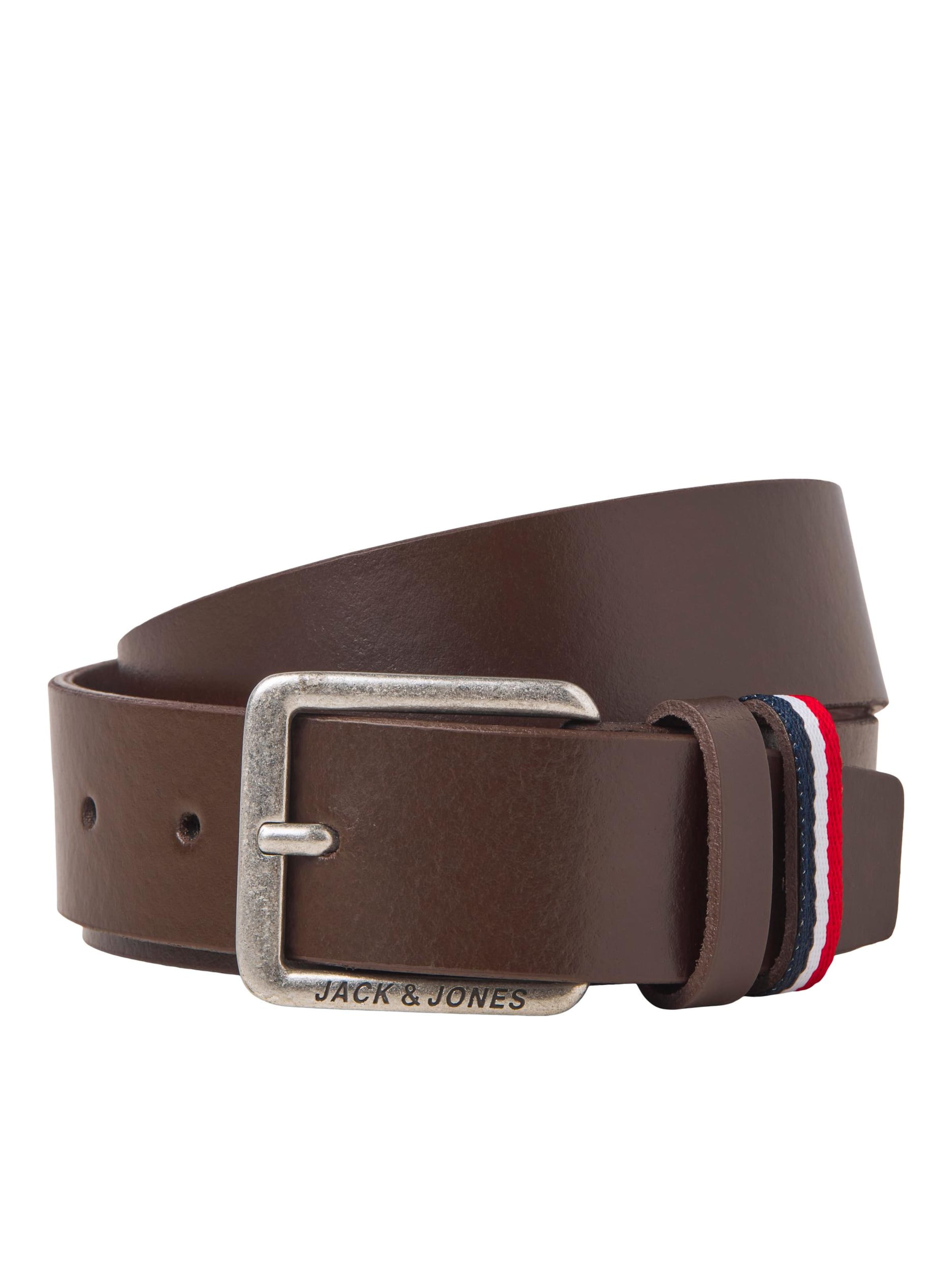 JACK & JONES Belt 'Espo' in Brown: front