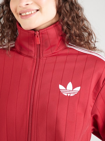 ADIDAS ORIGINALS Sweat jacket 'FB' in Red