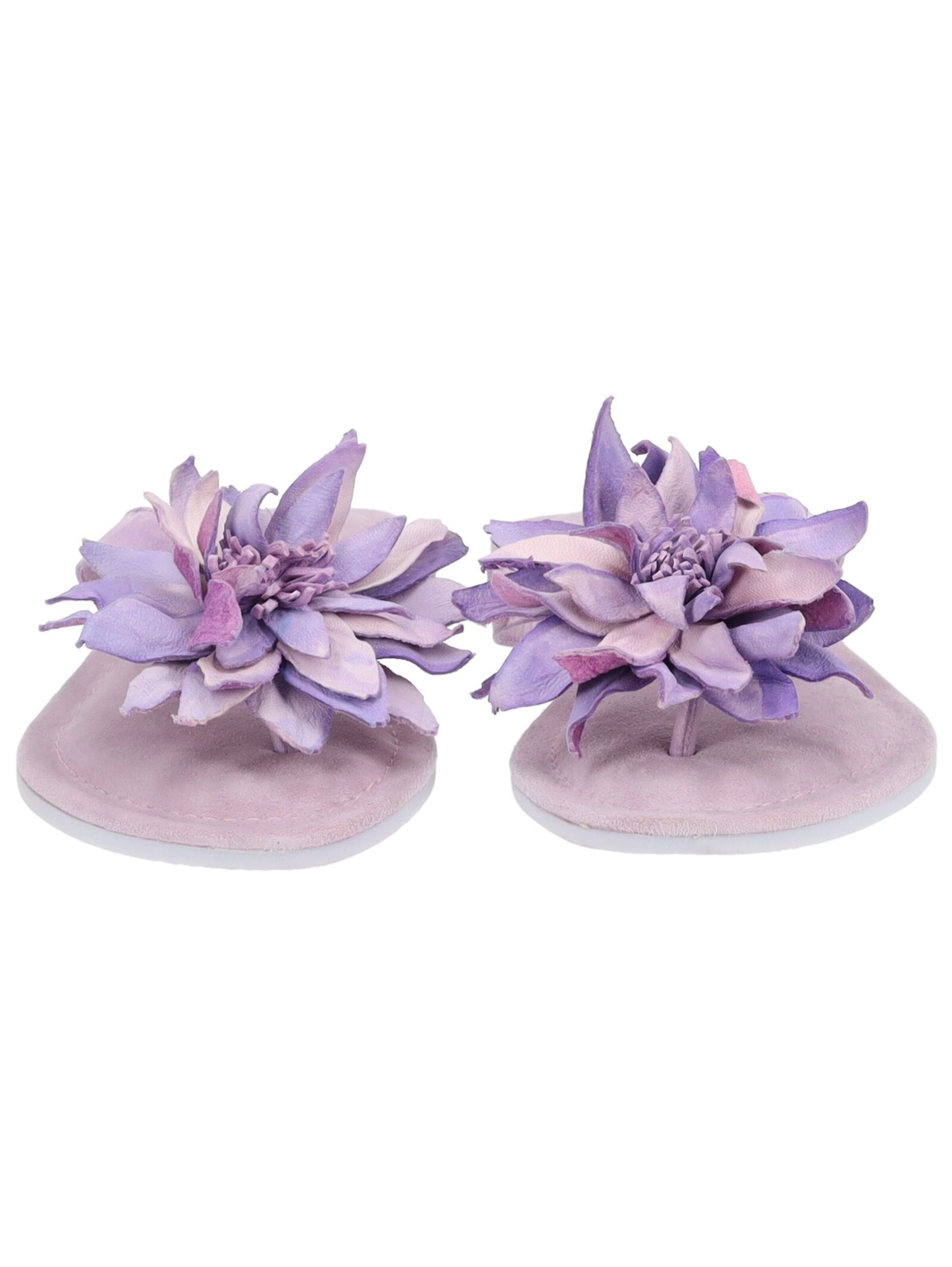 LAZAMANI Mules in Purple