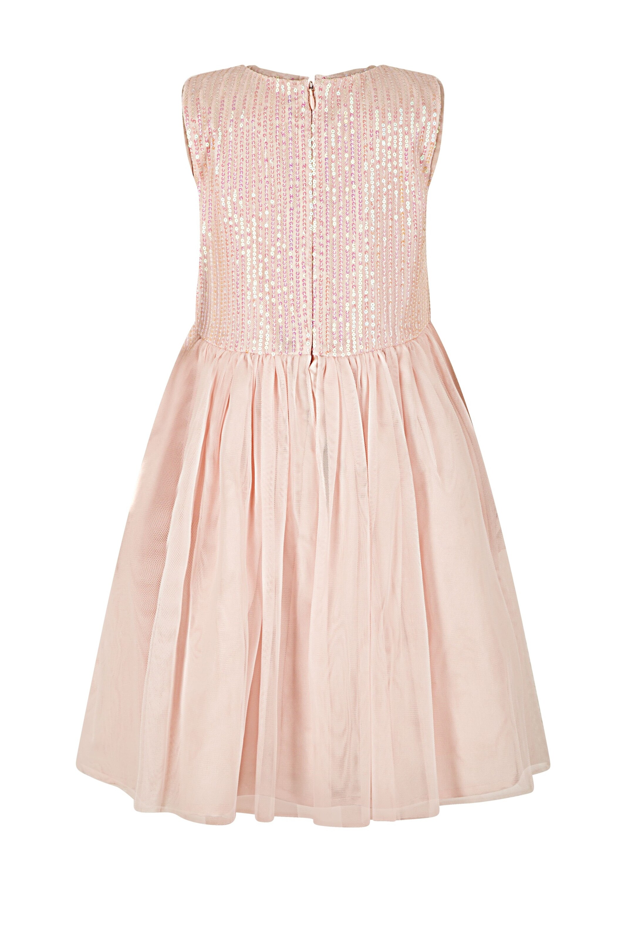 happy girls Mekko värissä vaaleanpunainen