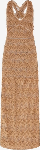 GUESS Cocktail Dress in Brown: front