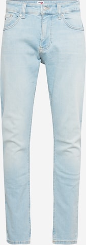 Tommy Jeans Дънки 'AUSTIN' в синьо: отпред