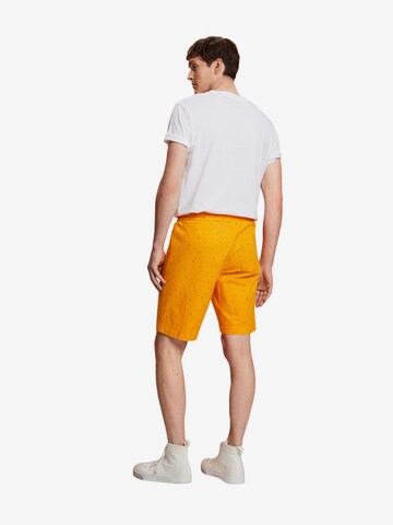 ESPRIT Regular Broek in Oranje