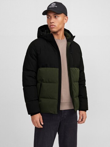 Giacca invernale 'JJE Becks' di JACK & JONES in verde