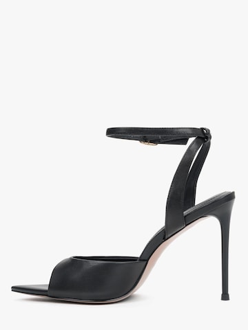 Estro - Sandalias '680-801' en negro: frente