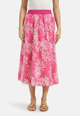 Milano Italy Skirt in Pink: front