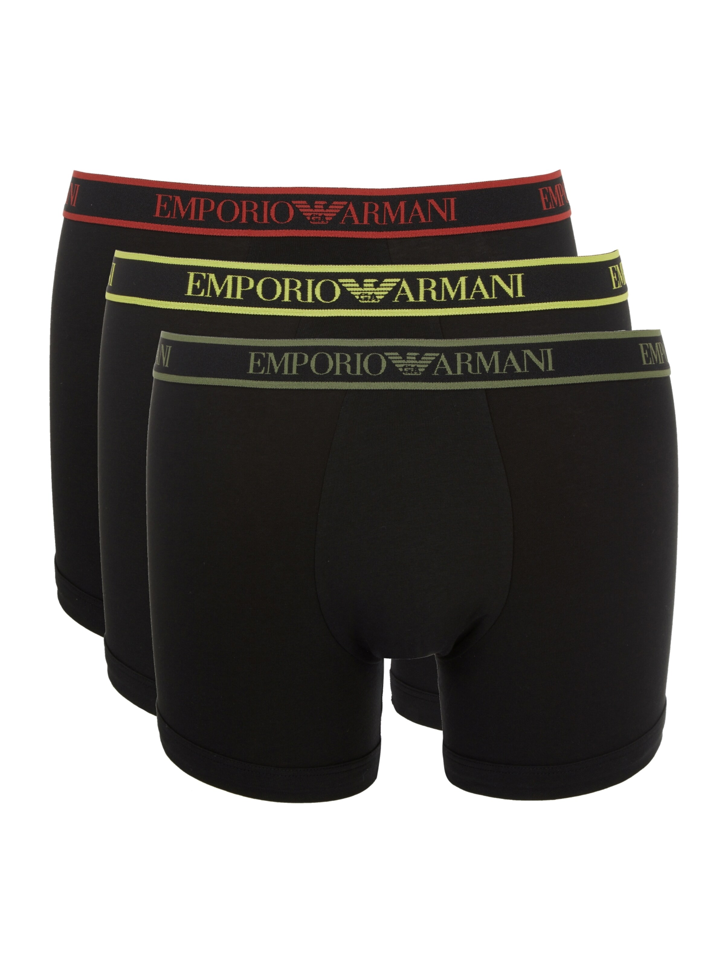 Emporio Armani Boxer shorts in Black: front