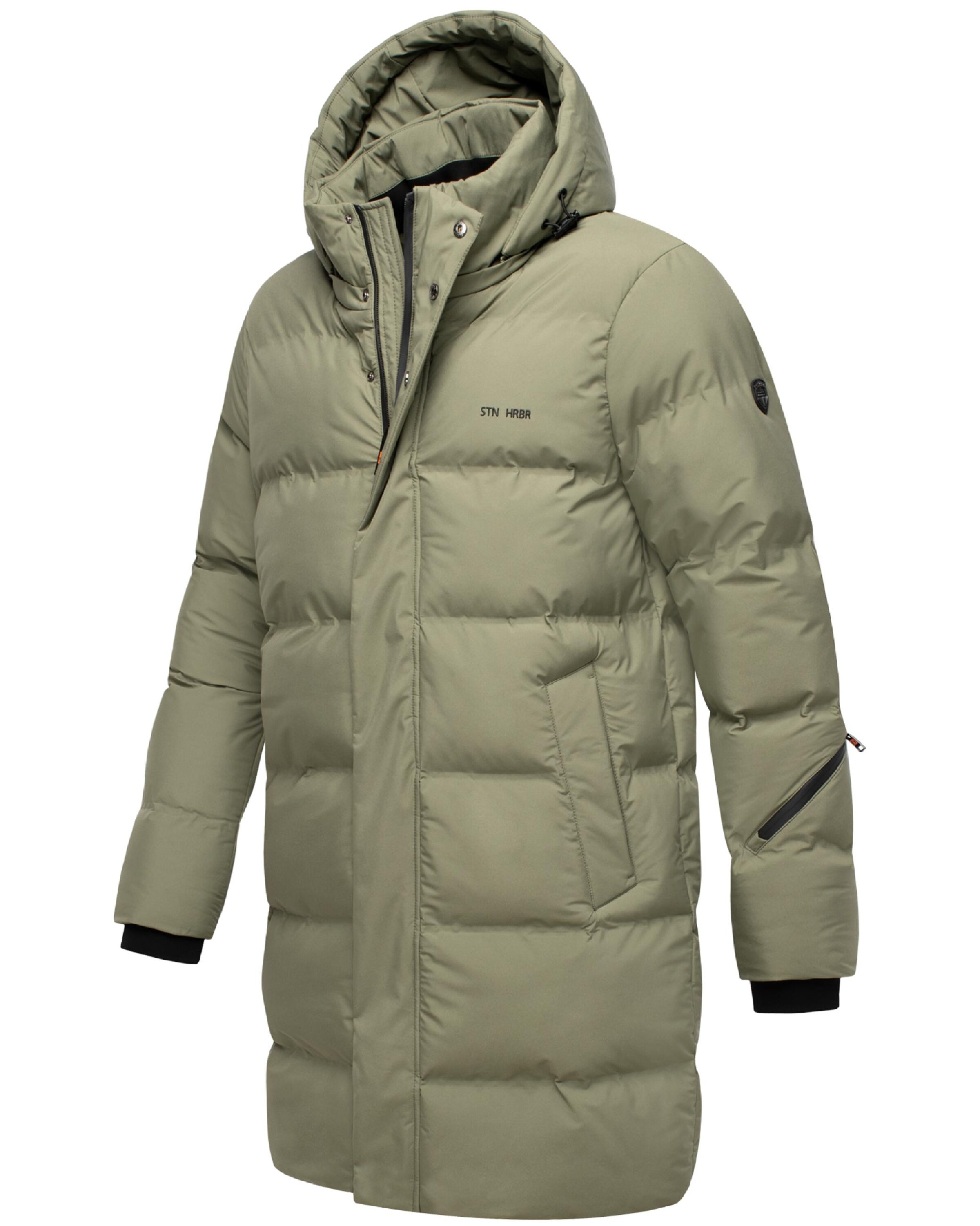 STONE HARBOUR Зимнее пальто 'Thadeek XX' в Зеленый