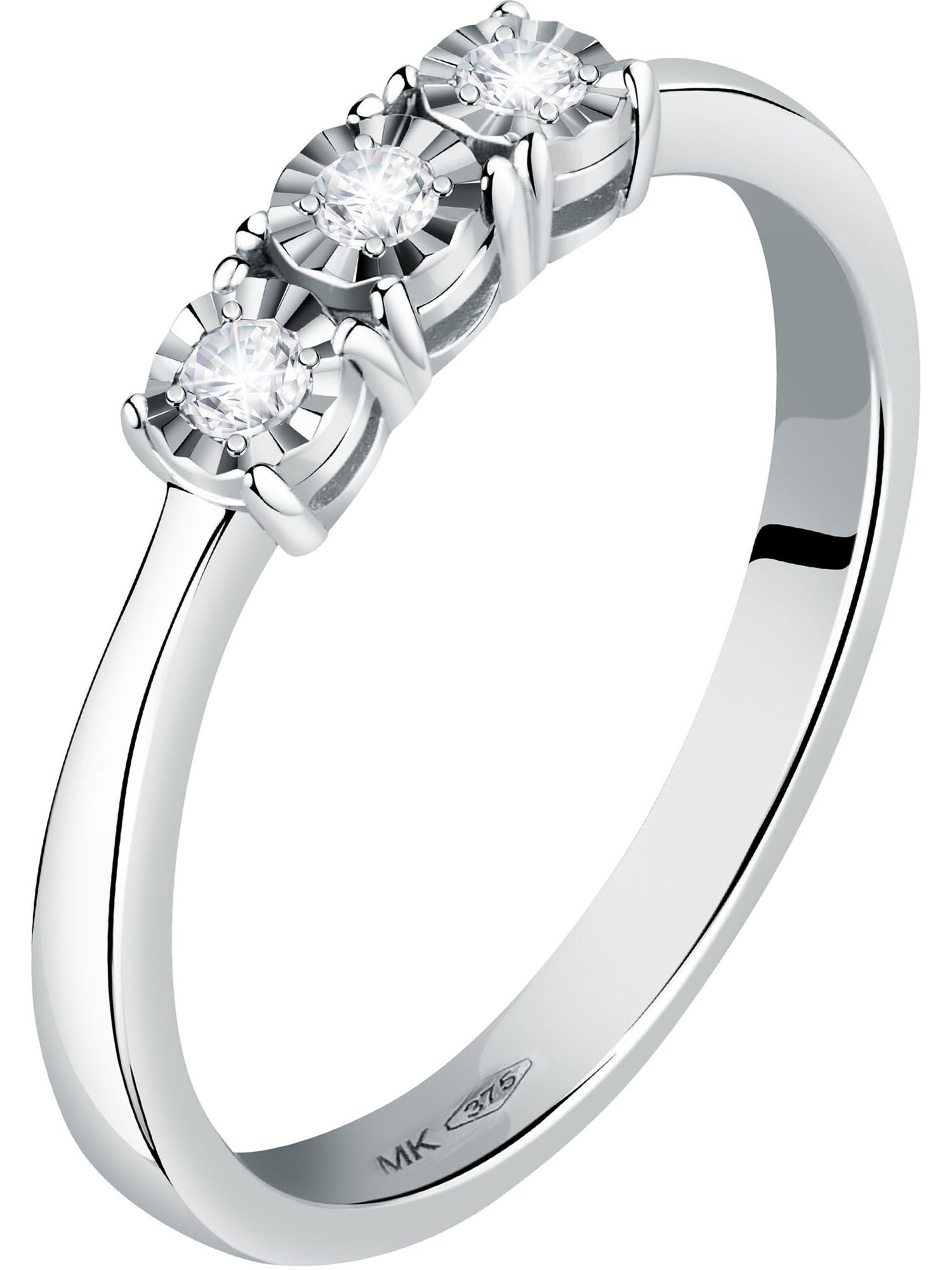 CHRIST Ring in Silber: Vorderseite