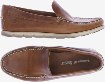 TIMBERLAND Flats & Loafers in 47,5 in Brown: front